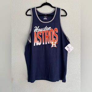 Houston Astros Tank Top MLB Sleeveless Shirt Mens XL